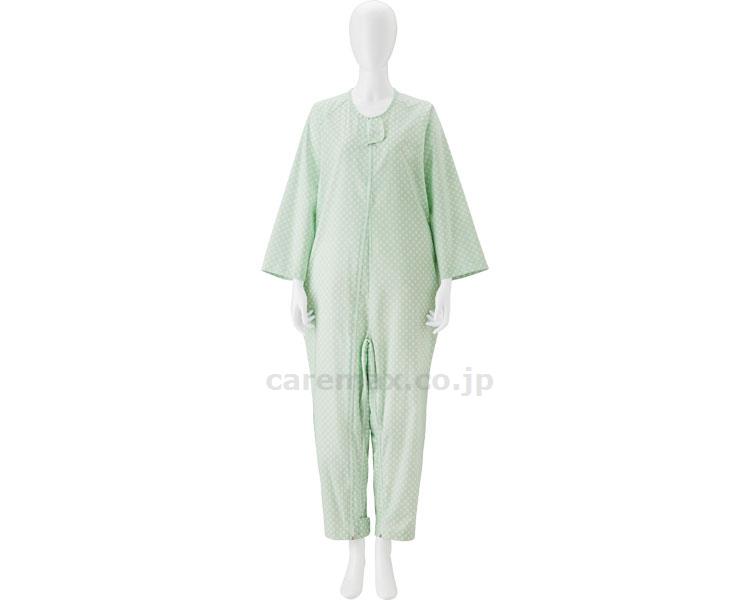 (U0727)竹虎介護ねまき / 106613 M グリーン【販売単位:1】(cm-377034)(cm-377034)[1枚]