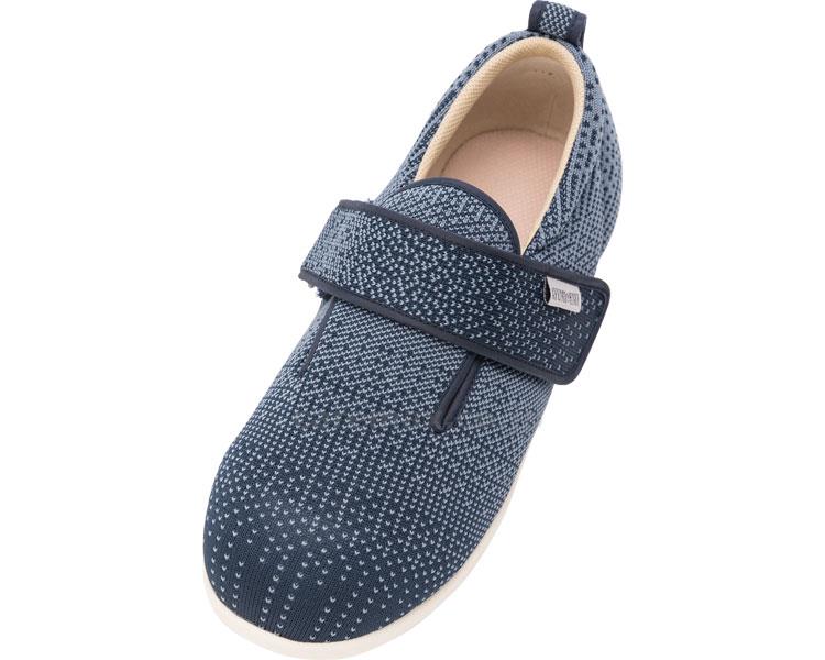 (W2188)ダブルマジックⅢニット 1107 片足 / M 紺 右足【販売単位:1】(cm-378271)(cm-378271