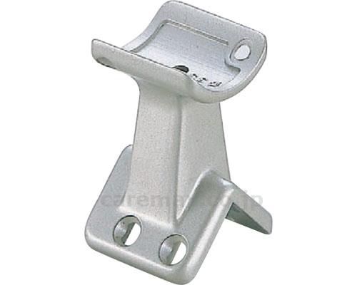 φ32 E型ブラケット出隅受 / BR-124 シルバー【販売単位:1】(cm-378757)(cm-378757)[1個]