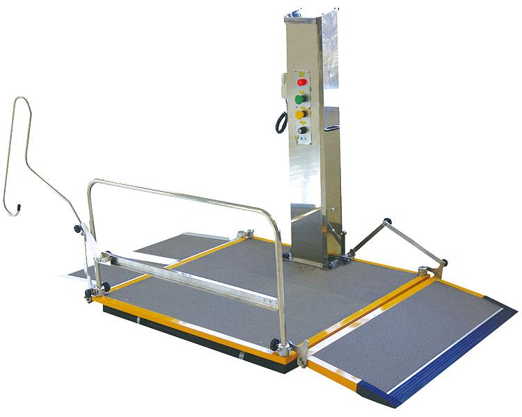 車いす用電動昇降機 / SK-S【販売単位:1】(cm-381345)(cm-381345)[1台]