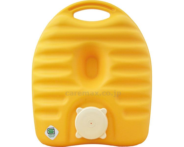 呼吸する湯たんぽ袋付き/2.6Lイエロー(cm-383589)【販売単位:36】