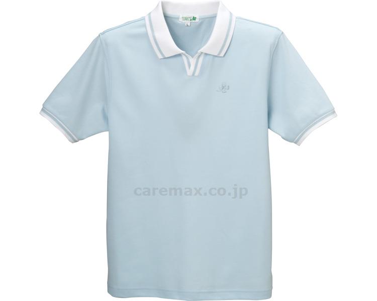 クロワッサンライフレディースポロシャツ/C-063Lサックス(cm-384892)【販売単位:1】