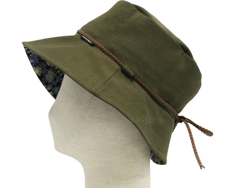 (W1379)アボネット+JARIハットフラワー/2081モスグリーンフリーサイズ(cm-387512)[個]