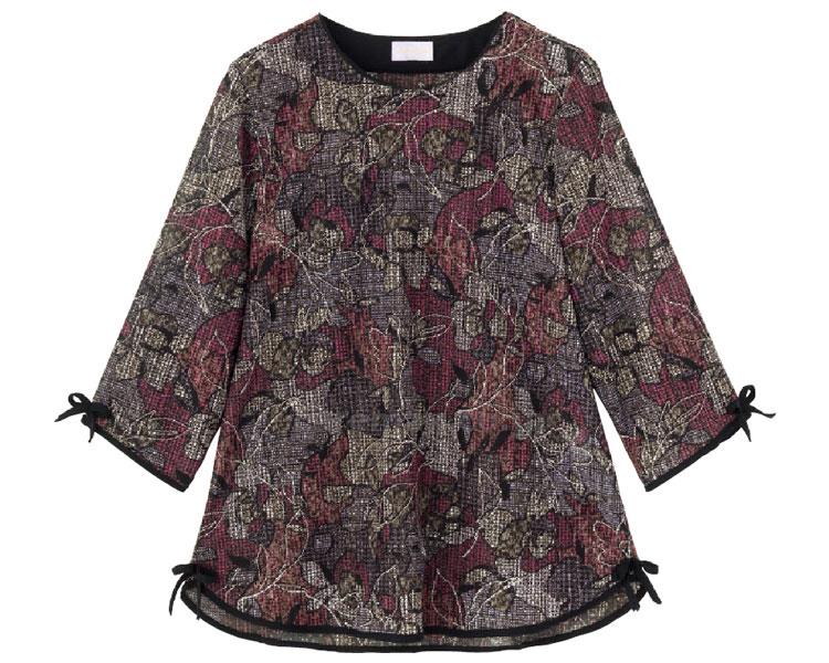 【※廃盤予定】エスパンディー7分袖Tシャツ / 89365-21 M ブラック(cm-387709)[枚]