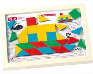 【※WEB販売不可】【※法人・施設限定・送料別途】図形モザイクパズル / NH6213(cm-390046)[]