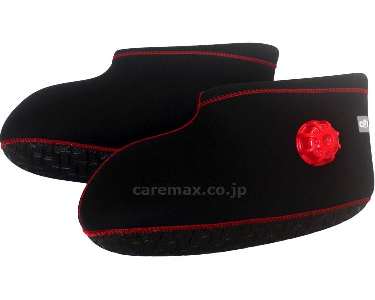 【※定価販売厳守・価格統制】(O0886)クロッツやわらか湯たんぽ 足用ショートタイプ / HY-603-BK-M M ブラック
