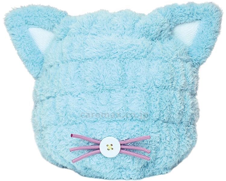 【※定価販売厳守・価格統制】ドライキャップ ねこみみ / S-434B ブルー(cm-396086)[個]