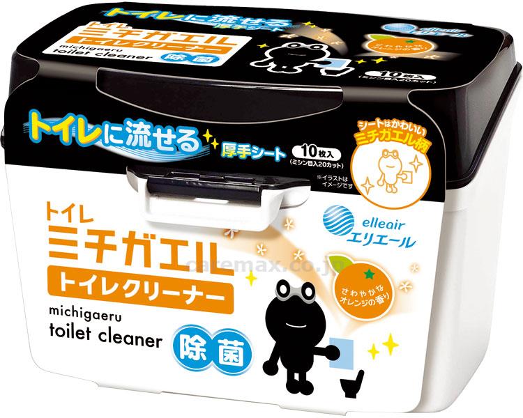 【※法人・施設限定・送料別途】エリエール ミチガエルトイレクリーナー 本体 / 733558 10枚（12）(cm-396128