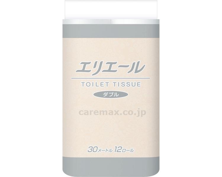 【※法人・施設限定・送料別途】エリエール トイレットティシュー ダブル / 823060 30m×12ロール【販売単位:6】(c
