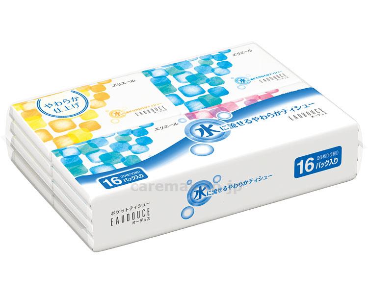 【※法人・施設限定・送料別途】エリエールオーデュスポケット / 713578 10W16P(cm-400739)【販売単位:72