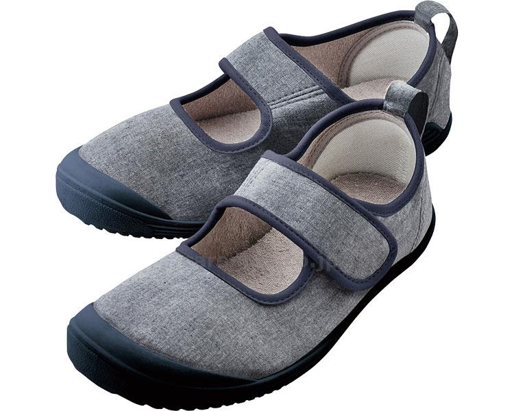 【※法人・施設限定・送料別途】入院サポートシューズ / 091478 グレー 28.0cm(cm-401395)【販売単位:1】