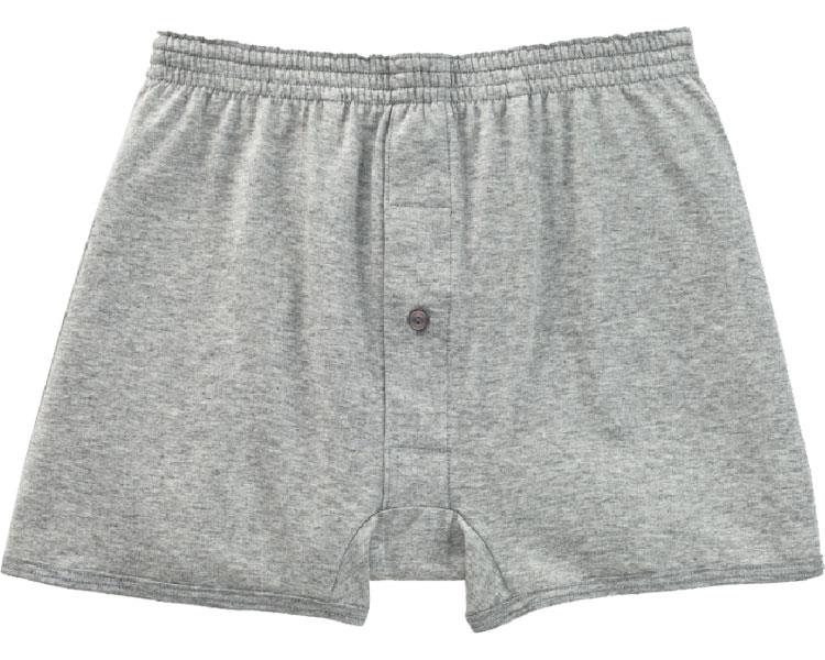 安心快適ニットトランクス / 01860-01 M グレー【販売単位:1】(cm-403329)(cm-403329)[1枚]