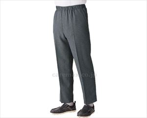 裾ファスナーパンツ / 39352-12　L　グレー【販売単位:1】(cm-403758)(cm-403758)[1枚]