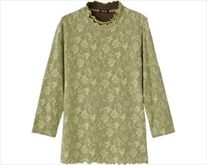 リヨセル混Tシャツ / 89376-13　LL　グリーン【販売単位:1】(cm-404158)(cm-404158)[1枚]