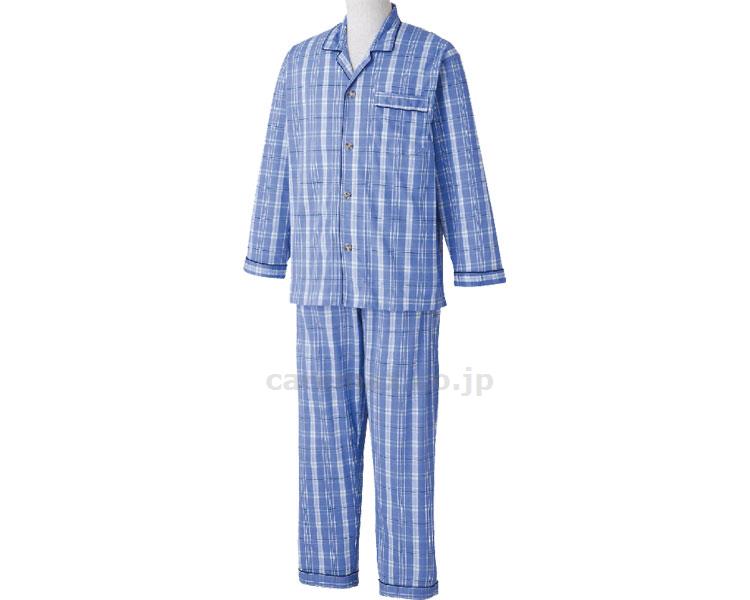 ワンタッチパジャマ / 89294-02 L ブルー(cm-404608)【販売単位:1】 ワンタッチパジャマ / 89294-02 L ブルー(cm-404608)【販売単位:1】