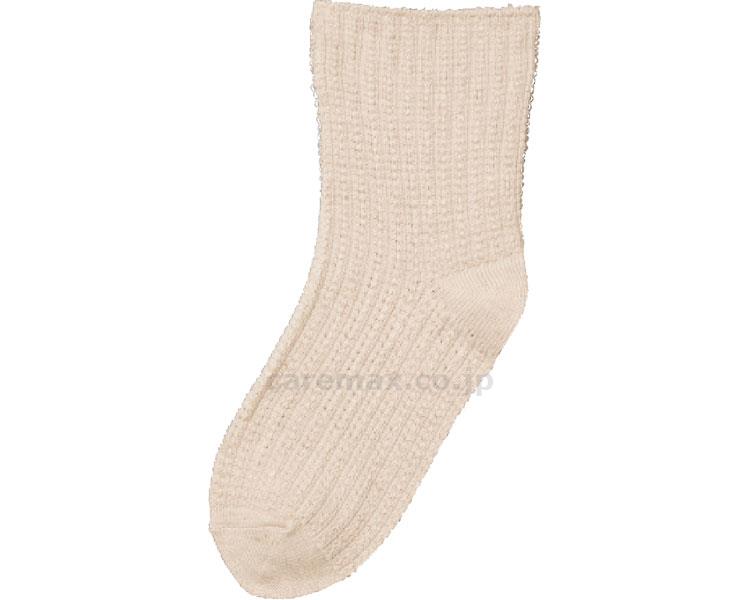 ゴムなし幅広ソックス / 89283-11 ベージュ【販売単位:1】(cm-404678)(cm-404678)[1枚]