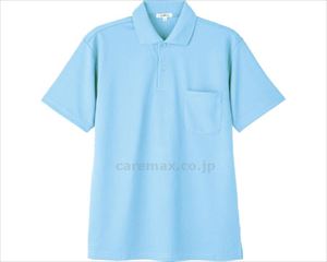 半袖ポロシャツ / 89753-01　M　サックス(cm-406058)[枚]