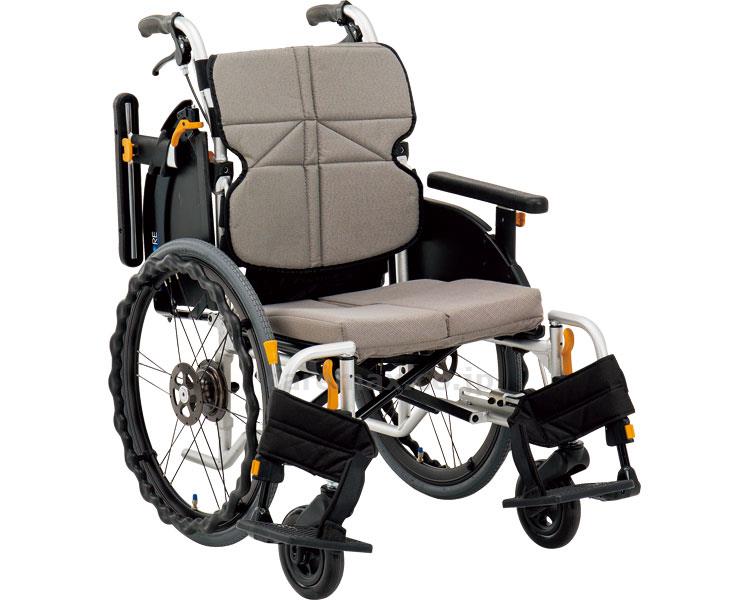 【※法人・施設限定・送料別途】ネクストコア・ミニモ自走 NEXT-50B HB / 座幅40cm ♯F-4（グレー）【販売単位: