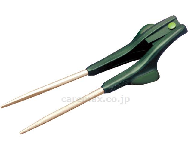 【※定価販売厳守・価格統制】(E1586)箸ぞうくん / S2-7 グリーン（20cm） 左手用【販売単位:1】(cm-4087