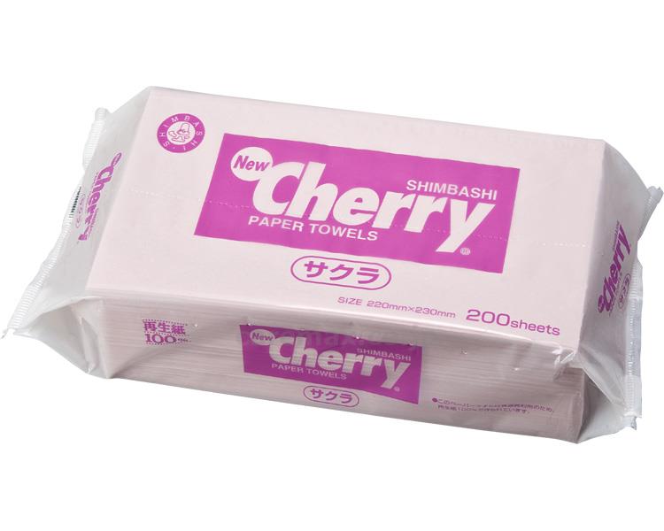 【※法人・施設限定・送料別途】ニューチェリーサクラタオル 200S-349670 / 20019 200枚×35束【販売単位:1