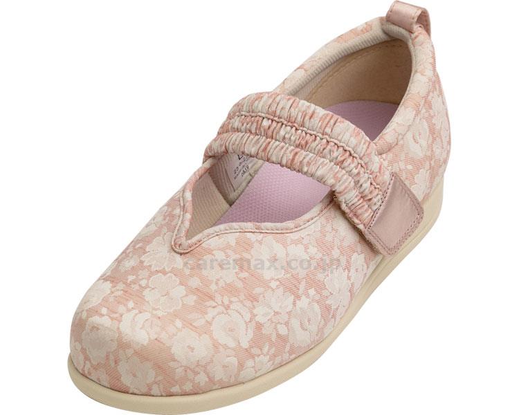 【※法人・施設限定・送料別途】(W2337)マジックゴムバンド優 1042 片足 / S ピンク 左足(cm-410202)【販