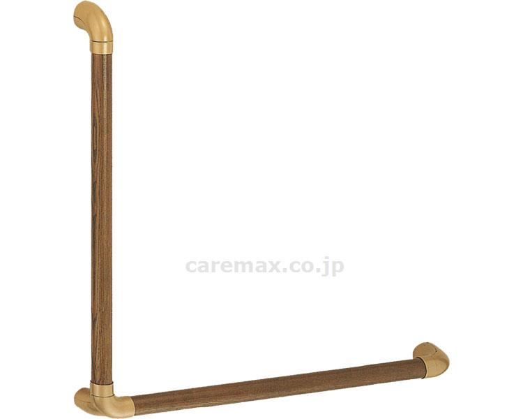 ユニバーサル手すりL形 600×600 / BR-553 AG･Mオーク(cm-412899)【販売単位:1】