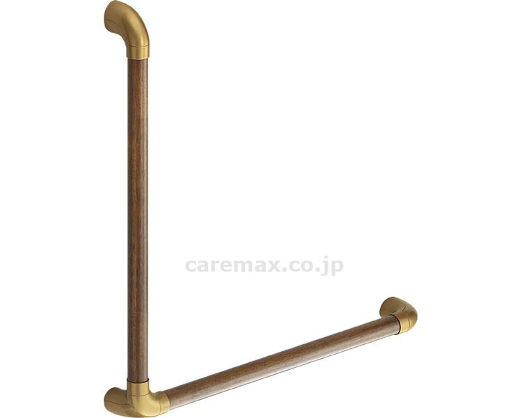 ユニバーサル手すりL形 600×600 / BR-569 AG･Mオーク(cm-412960)【販売単位:1】