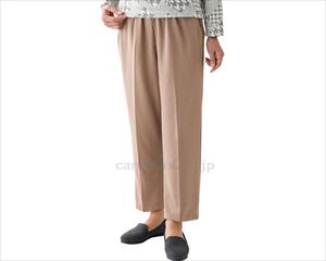 おしりスルッとカチオンライトパンツ / 89880-01　M　ベージュ【販売単位:1】(cm-414105)(cm-414105