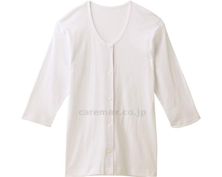 7分袖ホックシャツ（2枚組） / 89795-13 ホワイト LL(cm-414282)【販売単位:1】