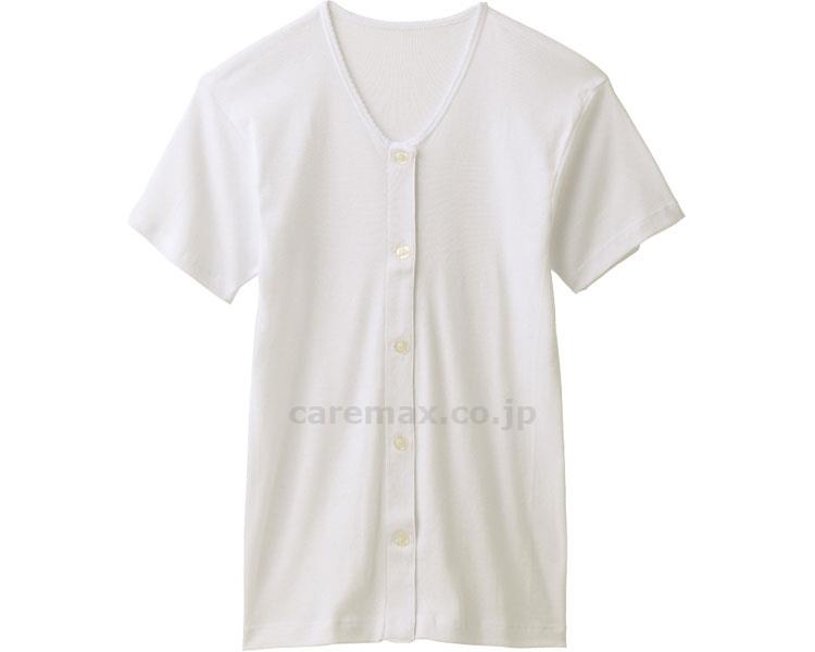 3分袖大きめボタンシャツ（2枚組） / 89796-12 ホワイト L(cm-414289)【販売単位:1】