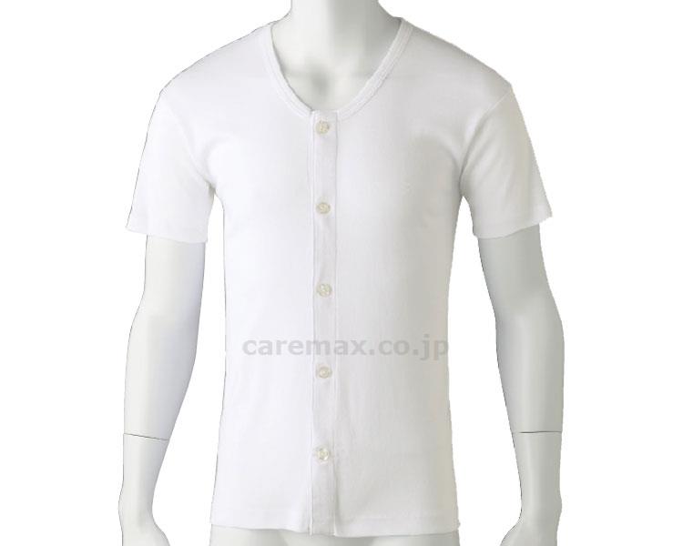 半袖大きめボタンシャツ（2枚組） / 89817-03 ホワイト LL(cm-414320)【販売単位:1】