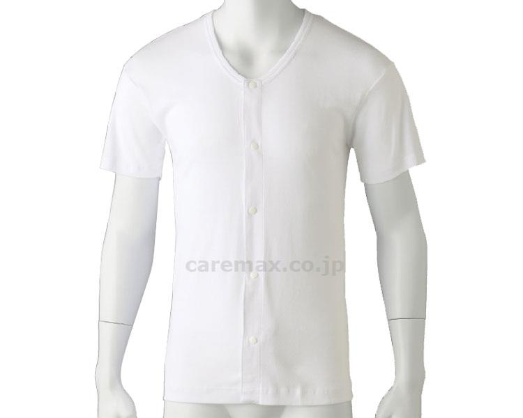 半袖ホックシャツ（2枚組） / 89819-02 ホワイト L(cm-414327)【販売単位:1】