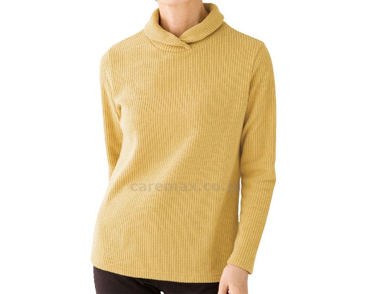 起毛首元あったかTシャツ / 97126-01 カラシ M(cm-414371)[枚]