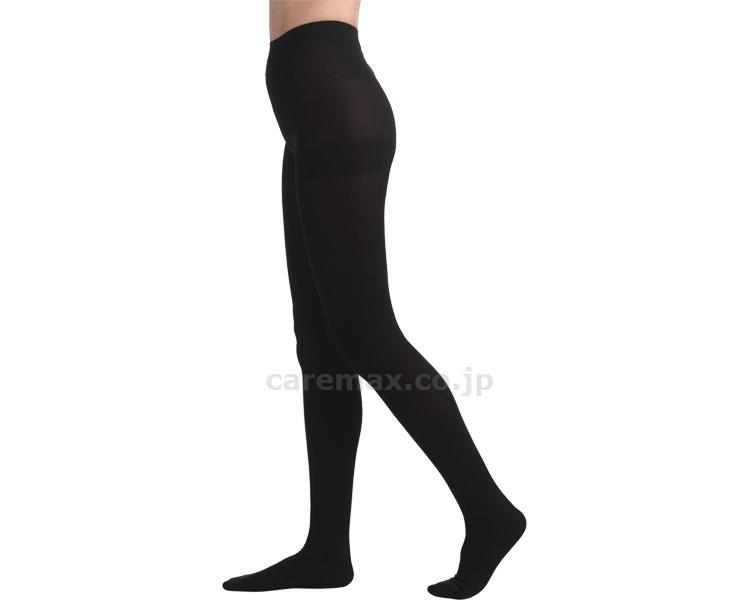 シルク混サポートUVカットタイツ（70D相当） / 35J ブラック JM～L(cm-417446)【販売単位:5】