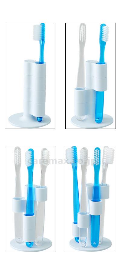 レボフィット歯ブラシスタンド / 1-14014-17 ピンク【販売単位:1】(cm-418457)(cm-418457)[1個