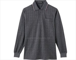 綿混ポロシャツ / 98021-12　L　ネイビー【販売単位:1】(cm-430850)(cm-430850)[1枚]