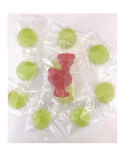 風の季節のダチョウ力グミ / グレープ味1個、マスカット味10個入(cm-442846)[]