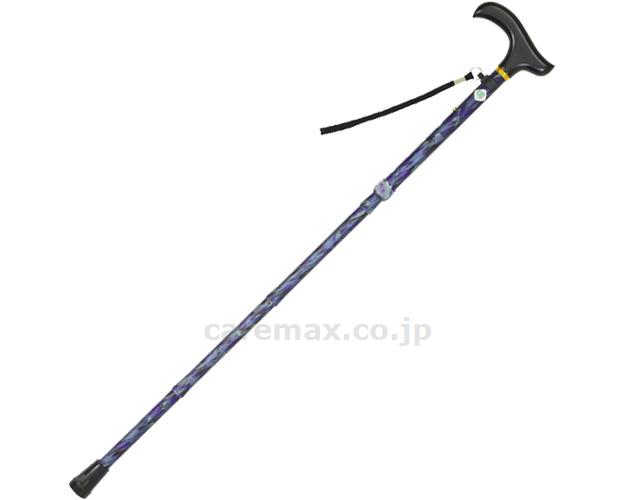 【※法人・施設限定・送料別途】プリントステッキ 4折りたたみ 5段階調整 / 4085PA オーロラ(cm-446946)【販売