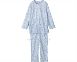 ワンタッチテープ+腰開きパジャマ / 98092-01　M　サックス(cm-453444)【販売単位:1】