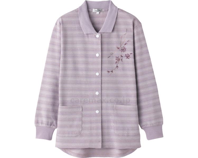 スナップ釦ポロカーディ / 98050-43 LL パープル(cm-453710)[枚]