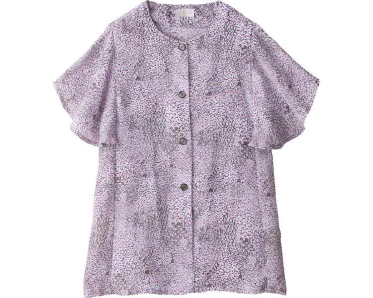 花柄プリントキャップベスト / 98405-01 M ローズ【販売単位:1】(cm-454284)(cm-454284)[1枚]