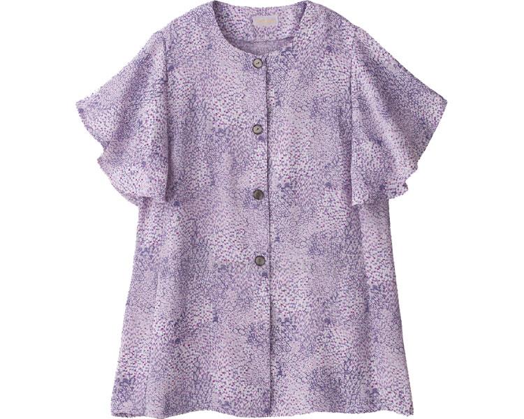 花柄プリントキャップベスト / 98405-11 M 赤パープル【販売単位:1】(cm-454286)(cm-454286)[1