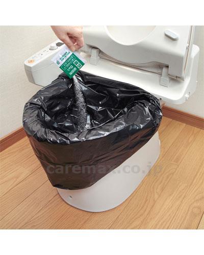 【※法人・施設限定・送料別途】(O0998)トイレ非常用袋　抗菌凝固剤付　50回分 / RB-05(cm-457357)[個]