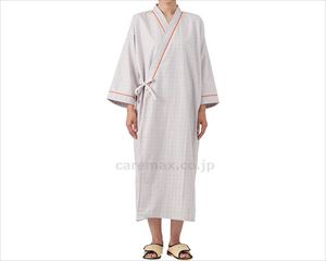 【※法人・施設限定・送料別途】患者衣ガウン / 800533 M(cm-460353)【販売単位:1】