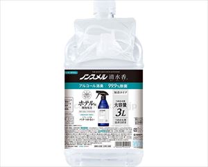 ノンスメル清水香 無香 / 01401-0 つめかえ大容量 3L(cm-461669)【販売単位:4】