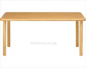 【※法人・施設限定・送料別途】【※大型商品・送料別途】介護施設向けテーブル 長方形 / TS1-K18090 ブラウン(cm-4