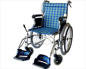 【※大型商品・送料別途】HAPPY MODE（ハッピーモード） 20 自走用 / HM-020 ブルーチェック(cm-46861