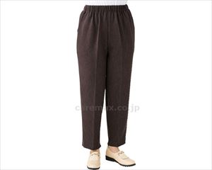 ナノヒーティング裾ファスナーパンツ / 98563-23 股下60cm LL ブラウン(cm-468915)[枚]