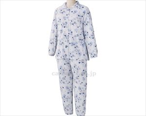 大きめボタンプチサイズパジャマ / 98576-11 M（P） 杢サックス(cm-469035)[枚]
