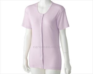 3分袖ホックシャツ（2枚組） / 89867-22 L ラベンダー(cm-469171)【販売単位:1】